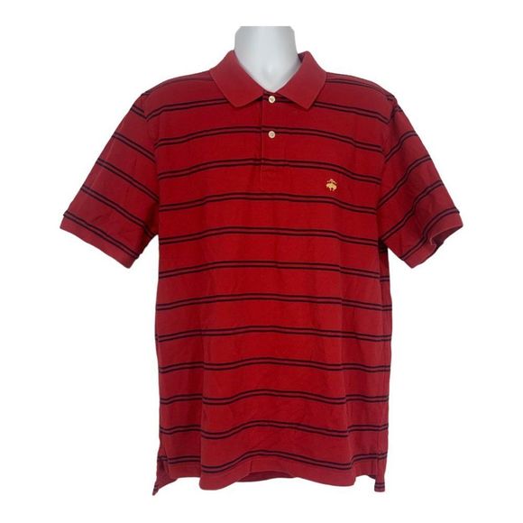 Brooks Brothers Other - Brooks Brothers 346 Men's Short Sleeved Striped Polo Shirt Size XL